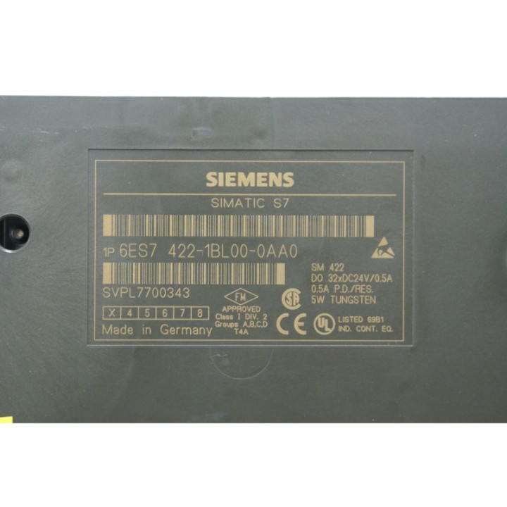 SIEMENS  SIMATIC S7 Siemens 6ES7 422-1BL00-0AA0