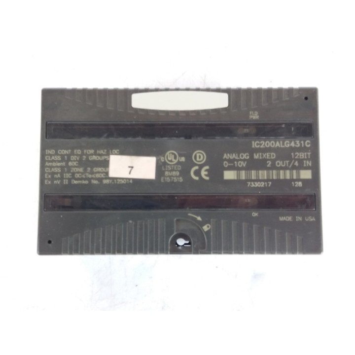 FANUC GE Fanuc Seria VersaMax IC200ALG431C