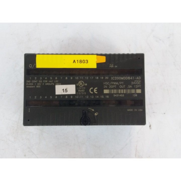 FANUC GE Fanuc Seria VersaMax IC200MDD841-AD