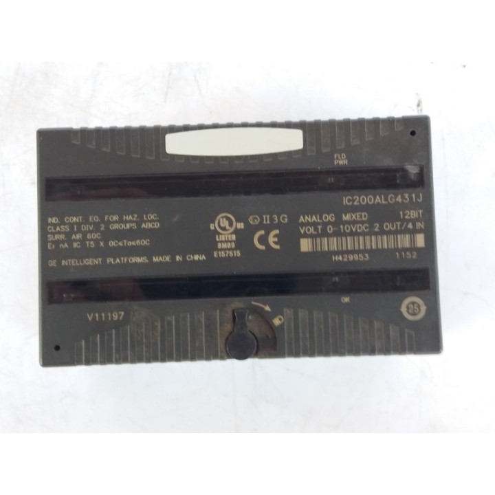 FANUC GE Fanuc Seria VersaMax IC200ALG431J