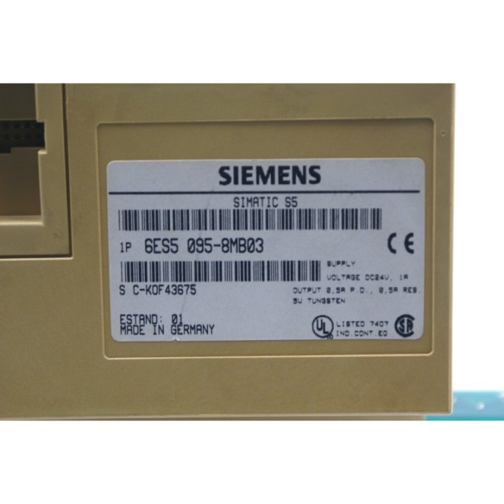 SIEMENS SIMATIC Siemens 6ES5 095-8MB03