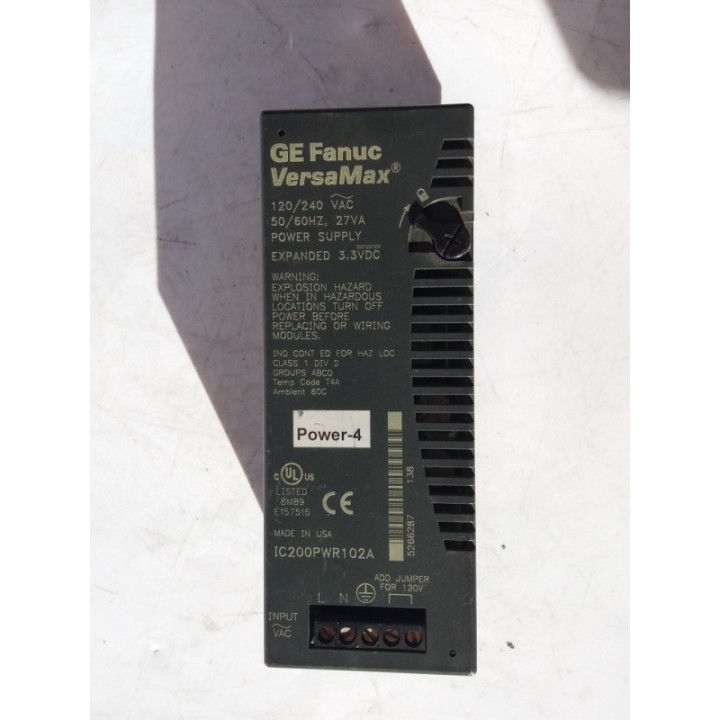 FANUC GE Fanuc Seria VersaMax IC200PWR102A