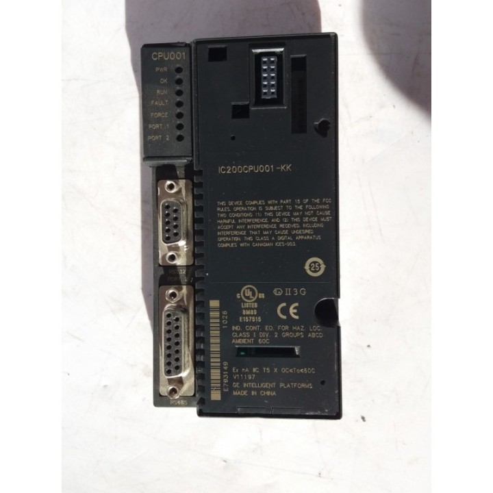 FANUC GE Fanuc Seria VersaMax IC200CPU001-KK