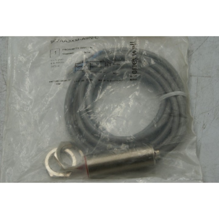 Honeywell Honeywell 922AA3XM-A9N-L Inductive Proximity Sensor
