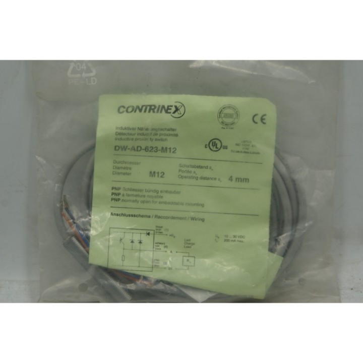 CONTRINEX CONTRINEX DW-AD-623-M12 Inductive Proximity Sensor