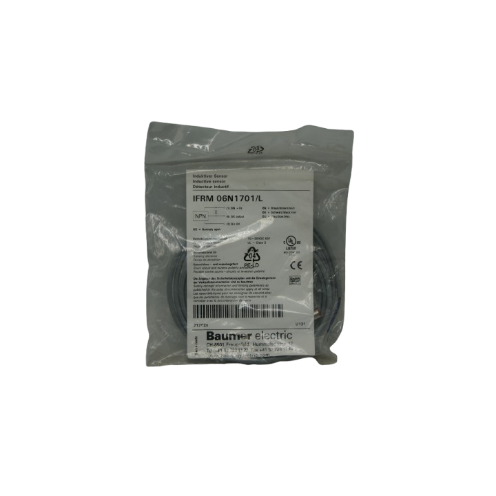 Baumer BAUMER IFRM 06N1701/L Inductive sensor