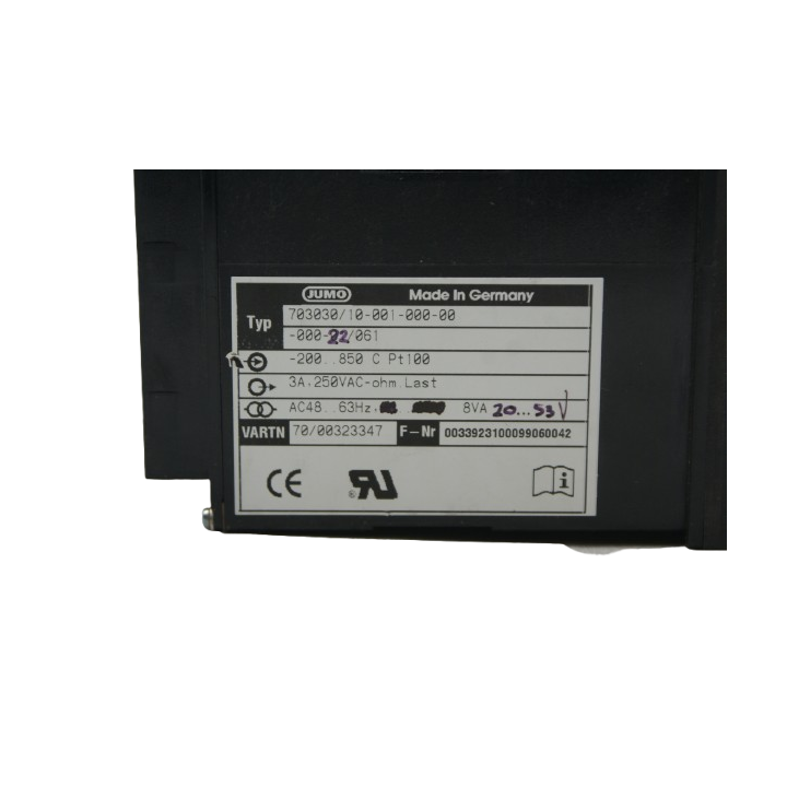 JUMO JUMO 703030/10-001-000-00-000-22/061 dTRON 04.1 Compact Controller