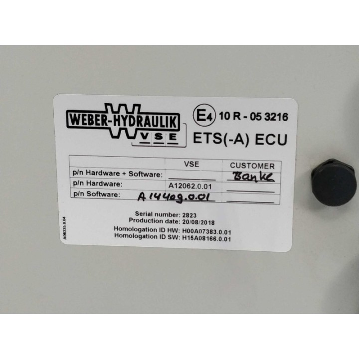 Weber-Hydraulik ETS(-A) ECU