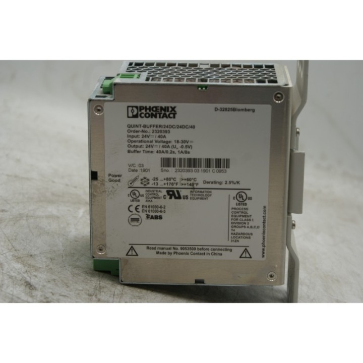  Phoenix Contact Phoenix Contact QUIN-BUFFER/24VDC/24DC/40