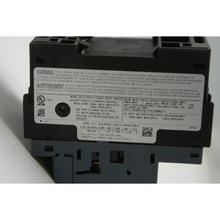 SIEMENS Siemens SIRIUS 3RV2011-1CA10