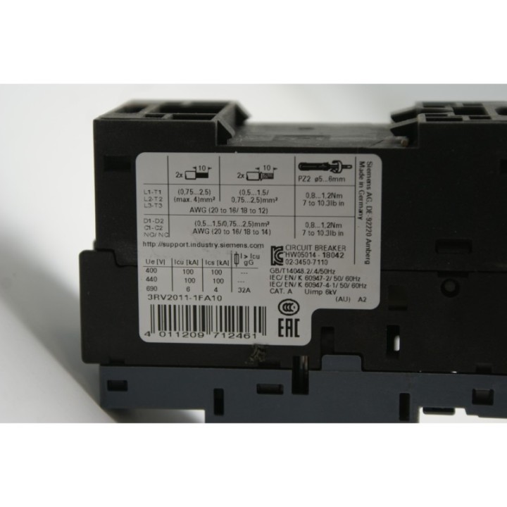 SIEMENS Siemens SIRIUS 3RV2011-1FA10