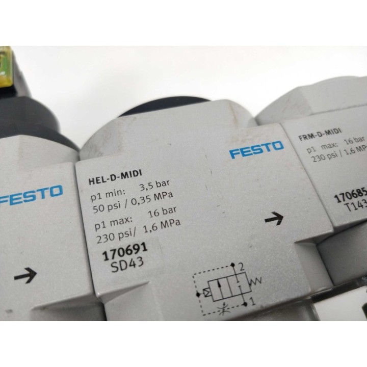 Festo 170682 with 162714 and 170691