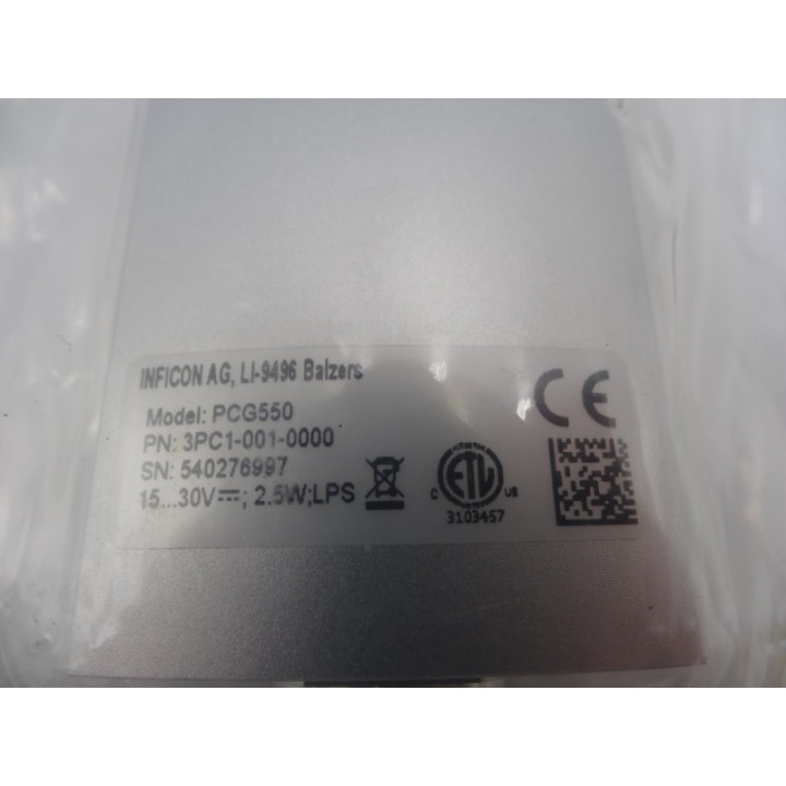 INFICON Inficon PCG550 3PC1-001-0000