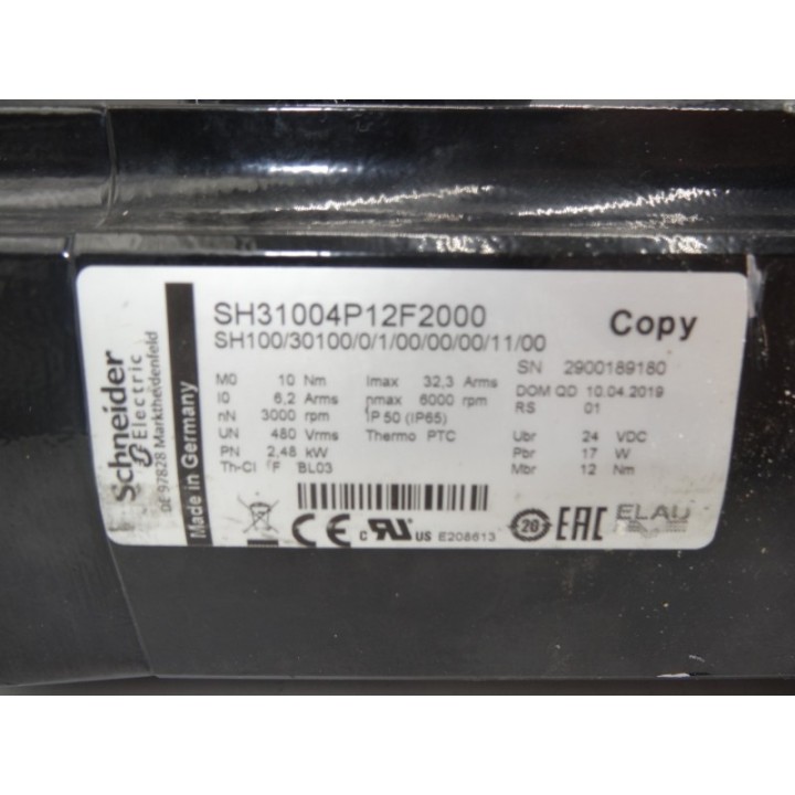 SCHNEIDER ELECTRIC  SCHNEIDER ELECTRIC SH31004P12F2000