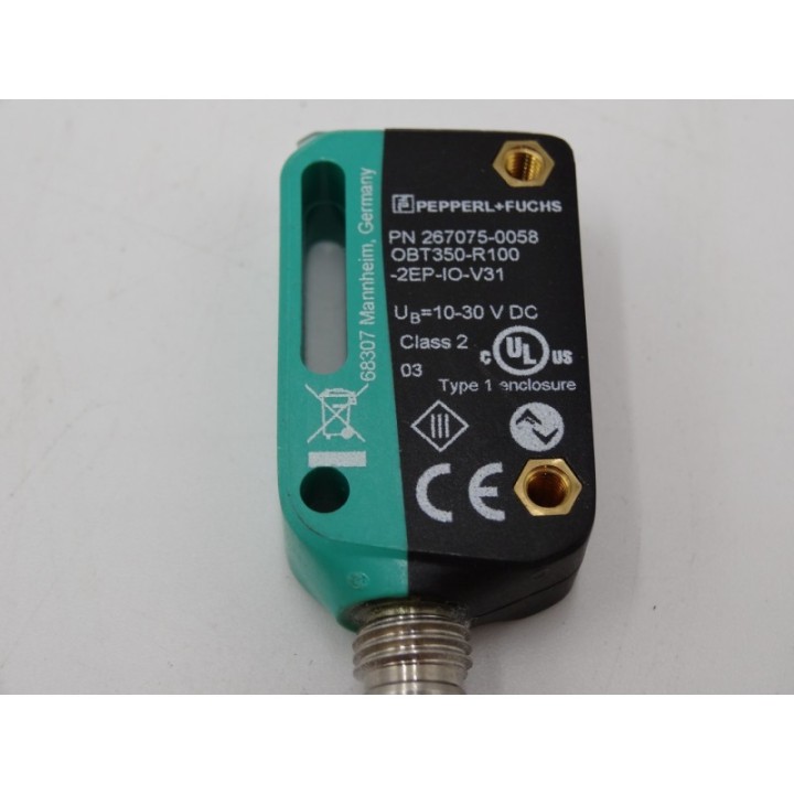 PEPPERL + FUCHS Pepperl+Fuchs OBT350-R100-2EP-IO-V31