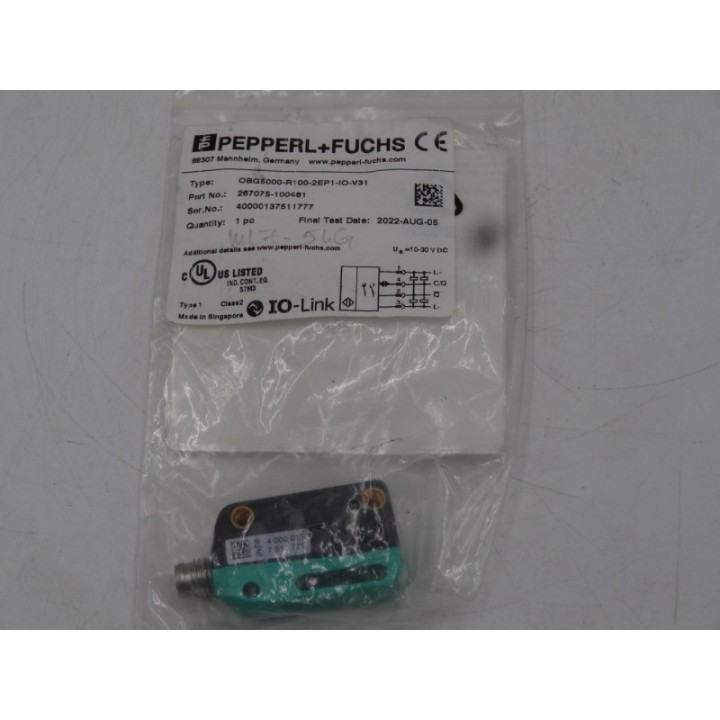 PEPPERL + FUCHS Pepperl+Fuchs OBG5000-R100-2EP1-IO-V31