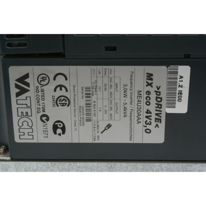 SCHNEIDER ELECTRIC  Schneider Electric pDRIVE MX Eco ME4U30AAA 6W0551000493