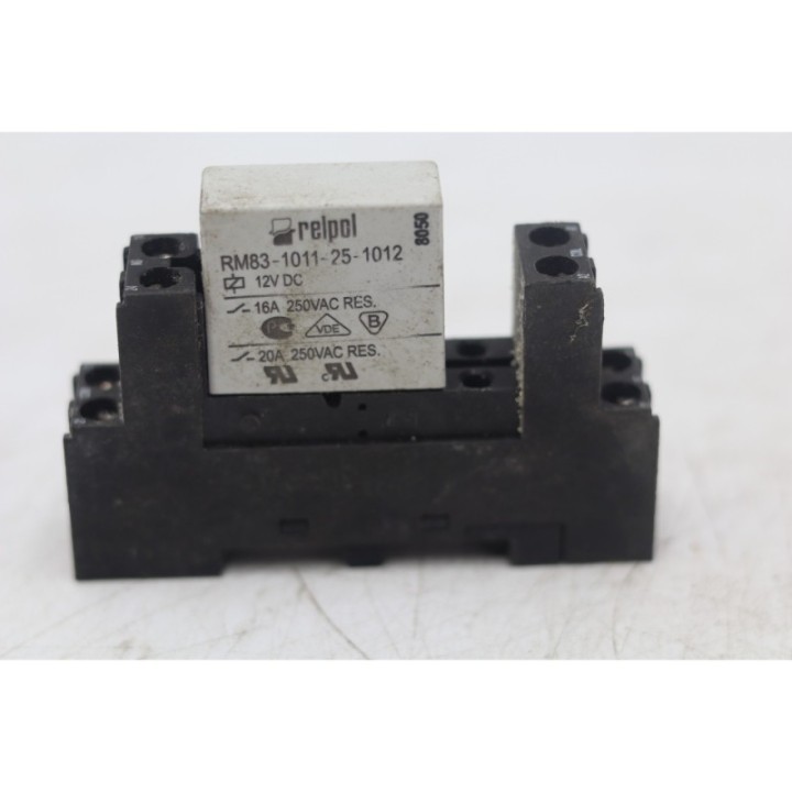 RELPOL Relpol RM83-1011-25-1012 + gniazdo GZ80