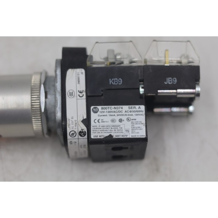 Allen-Bradley Allen Bradley 800TC-N374 + 800T-QAH2A