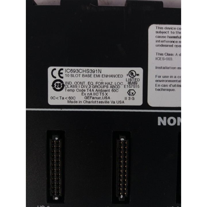 FANUC GE Fanuc Series 90-30 IC693CHS391N