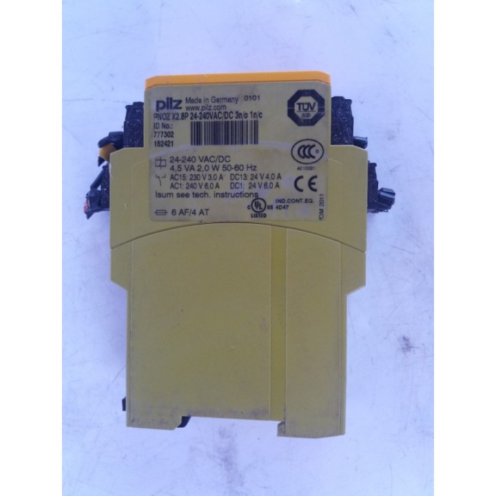 PILZ Pilz PNOZ X2.8P 24-240VAC DC 3n o 1n c
