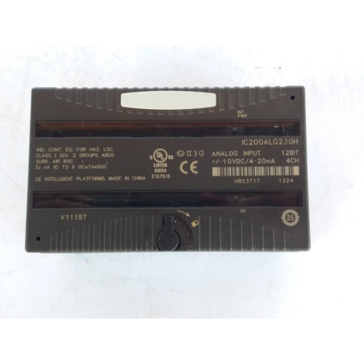 FANUC GE Fanuc Seria VersaMax IC200ALG230H