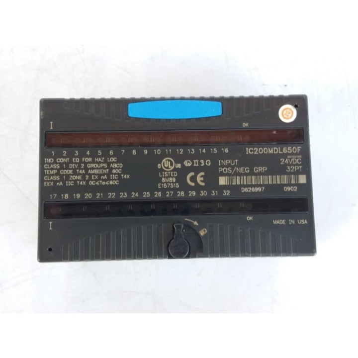 FANUC GE Fanuc Seria VersaMax IC200MDL650F