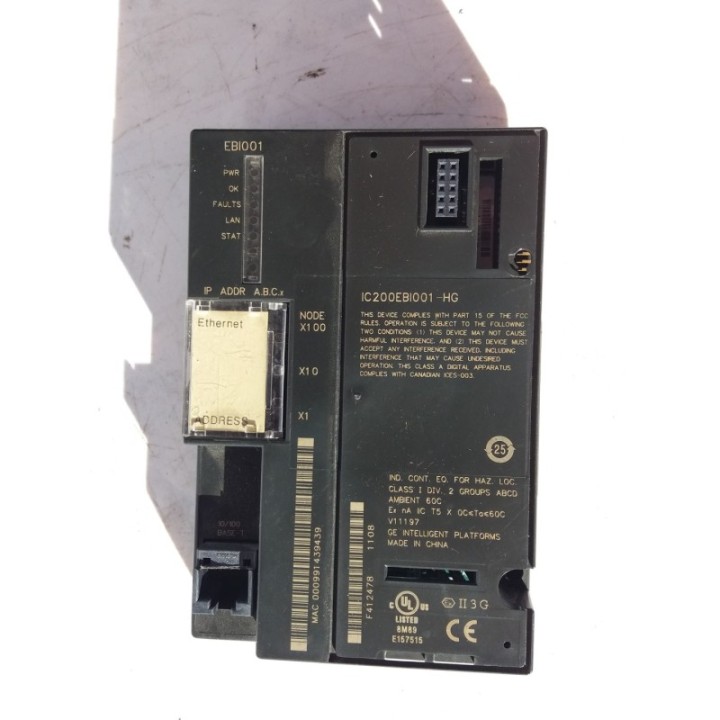 FANUC GE Fanuc Seria VersaMax IC200EBI001-HG