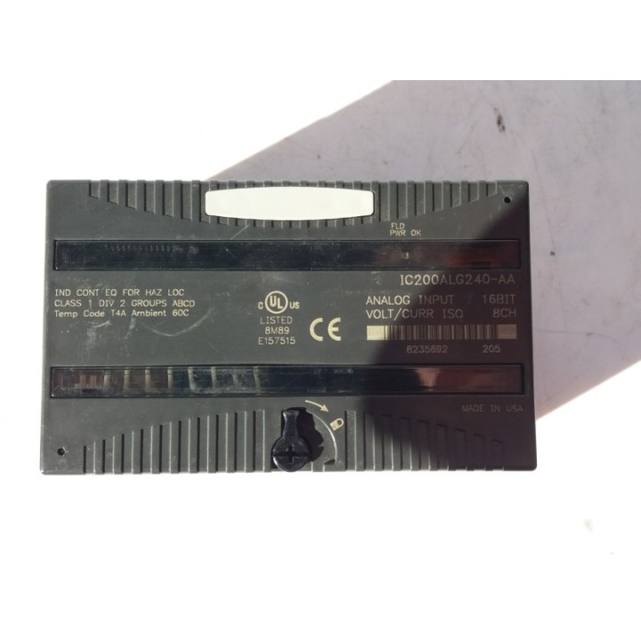 FANUC GE Fanuc Seria VersaMax IC200ALG240-AA