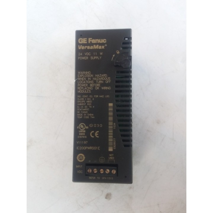 FANUC GE Fanuc Seria VersaMax IC200PWR001E