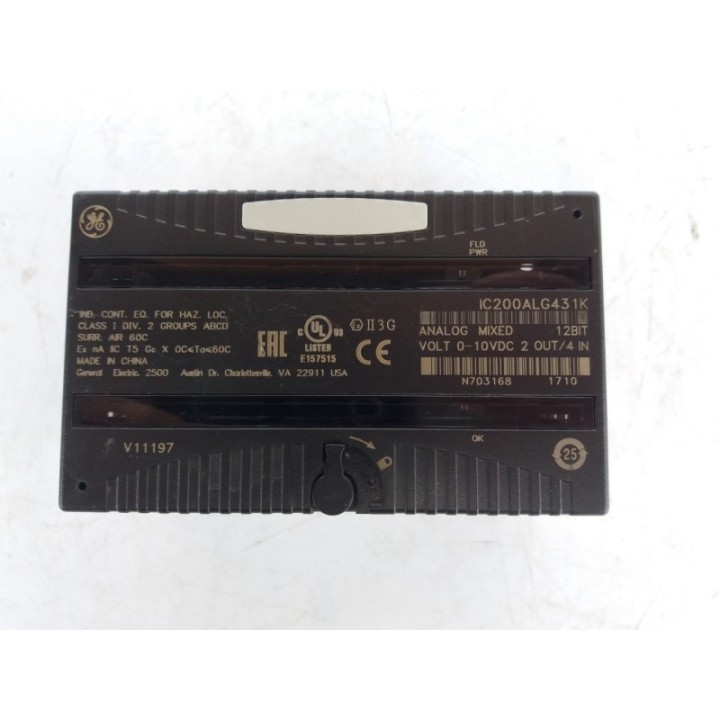 FANUC GE Fanuc Seria VersaMax IC200ALG431K