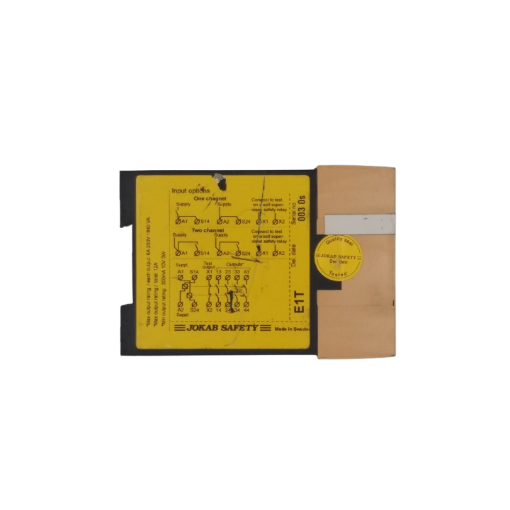 ABB Jokab Safety E1T 0S 24V DC
