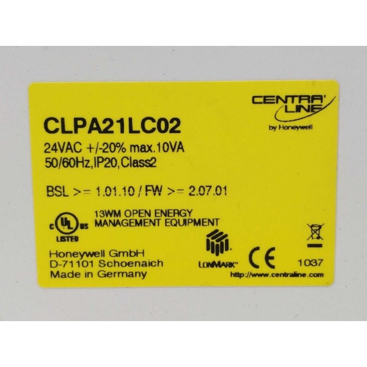 Centra Line / Honeywell CLPA21LC02