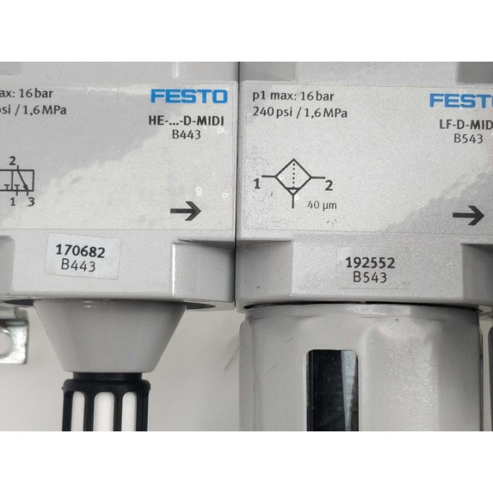 Festo 170682 with 162714 and 170691