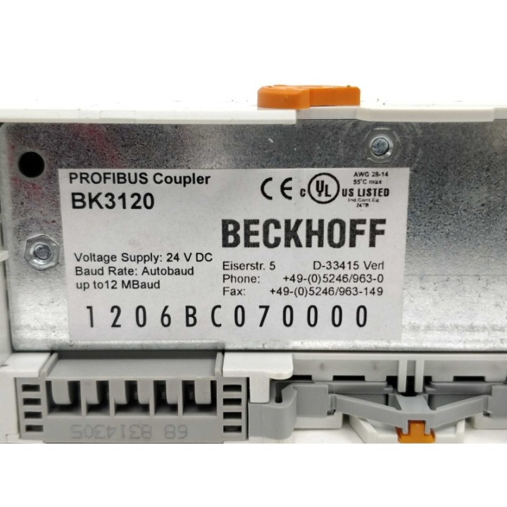 BECKHOFF BECKHOFF BK3120