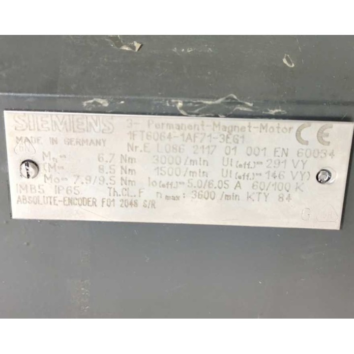 Siemens 1FT6064-1AF71-3EG1