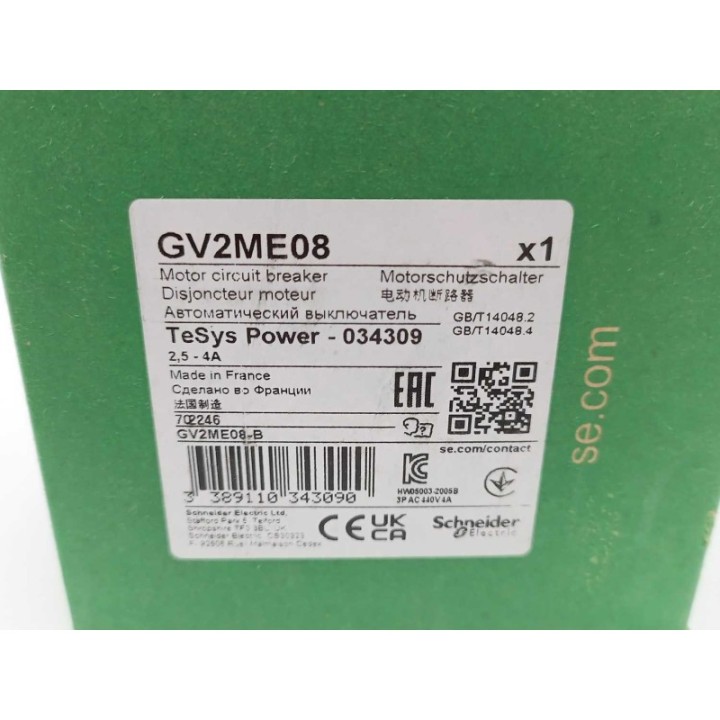 Schneider Electric GV2ME08