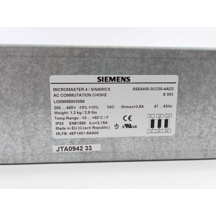 Siemens 6SE6400-3CC00-4AD3