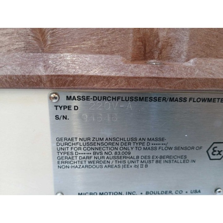 Micro Motion D40S-HY-DIN PN40