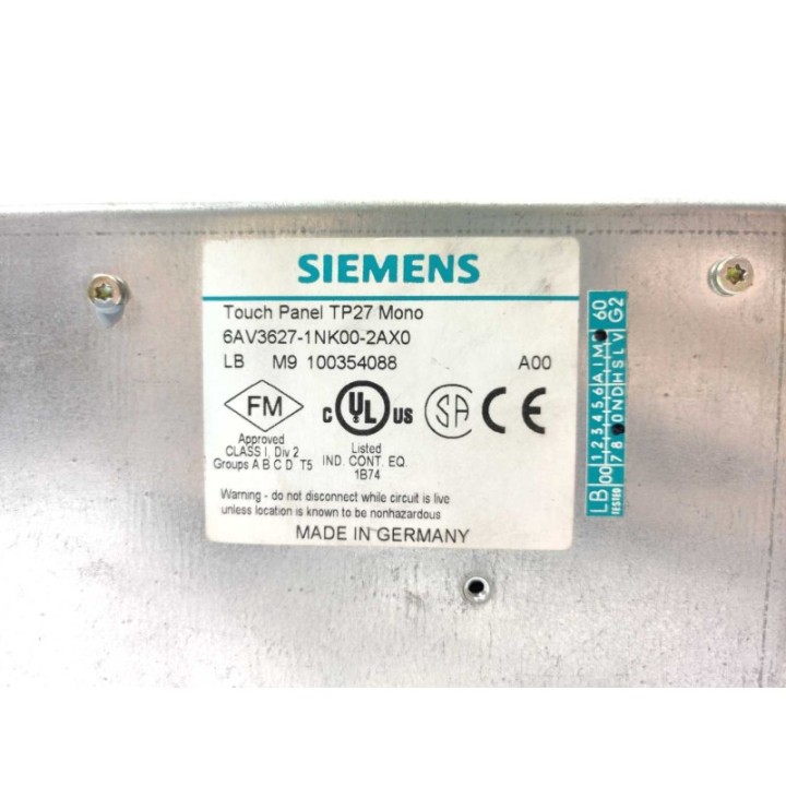 Siemens 6AV3627-1NK00-2AX0