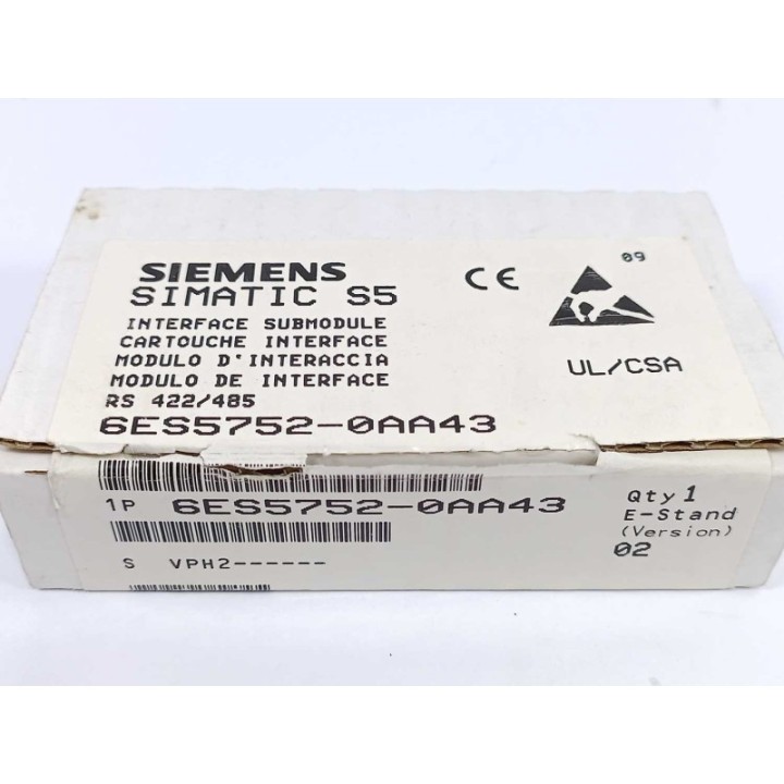 Siemens 6ES5752-0AA43
