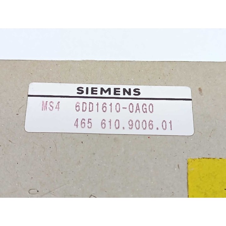 Siemens 6DD1610-0AG0
