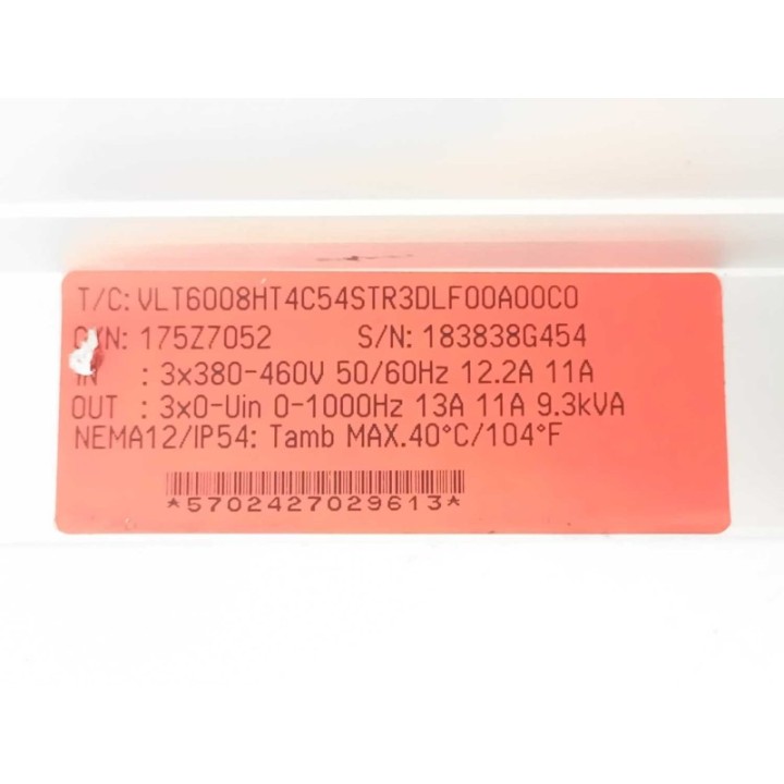 Danfoss VLT6008HT4C54STR3DLF00A00C0
