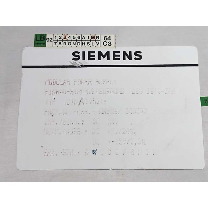 Siemens 6EW1810-3AA