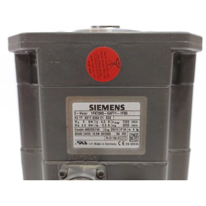 Siemens 1FK7060-5AF71-1FB3