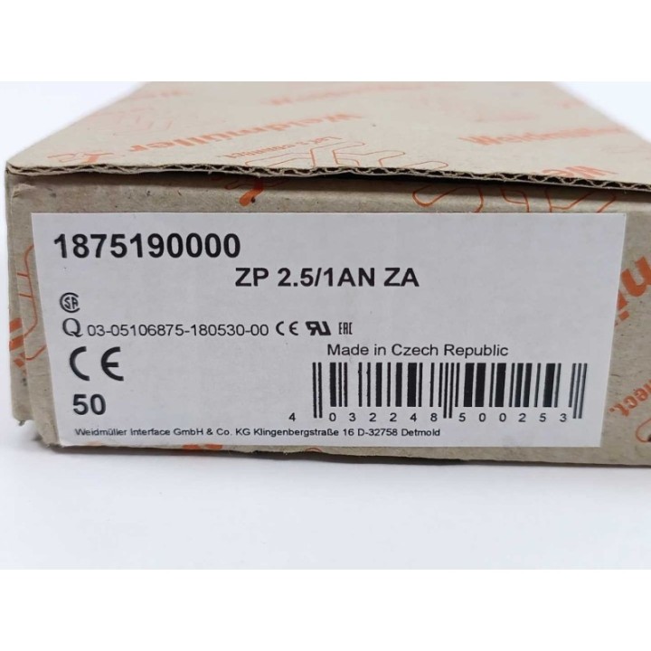 Weidmüller 1875190000