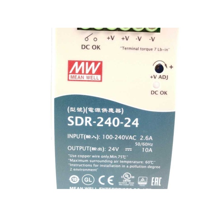 MEAN WELL Mean Well SDR-240-24