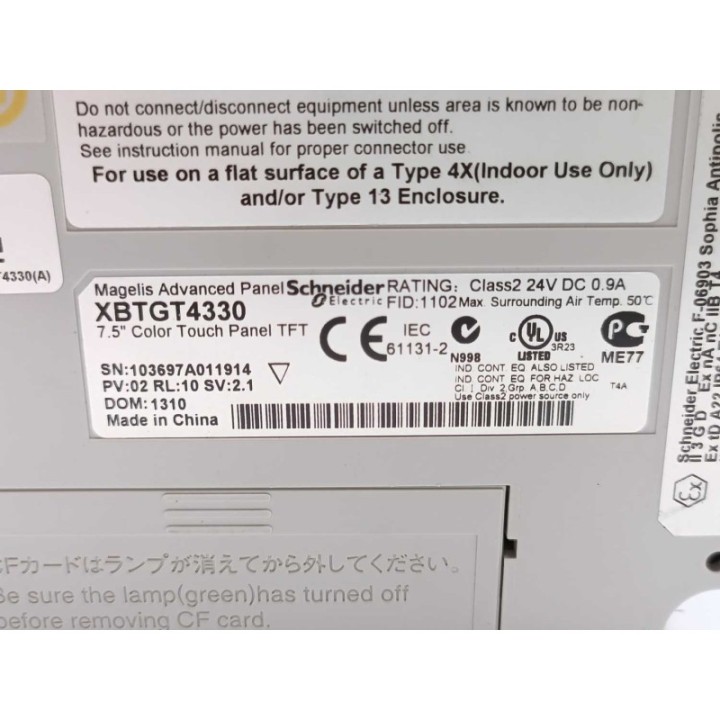 Schneider Electric XBTGT4330