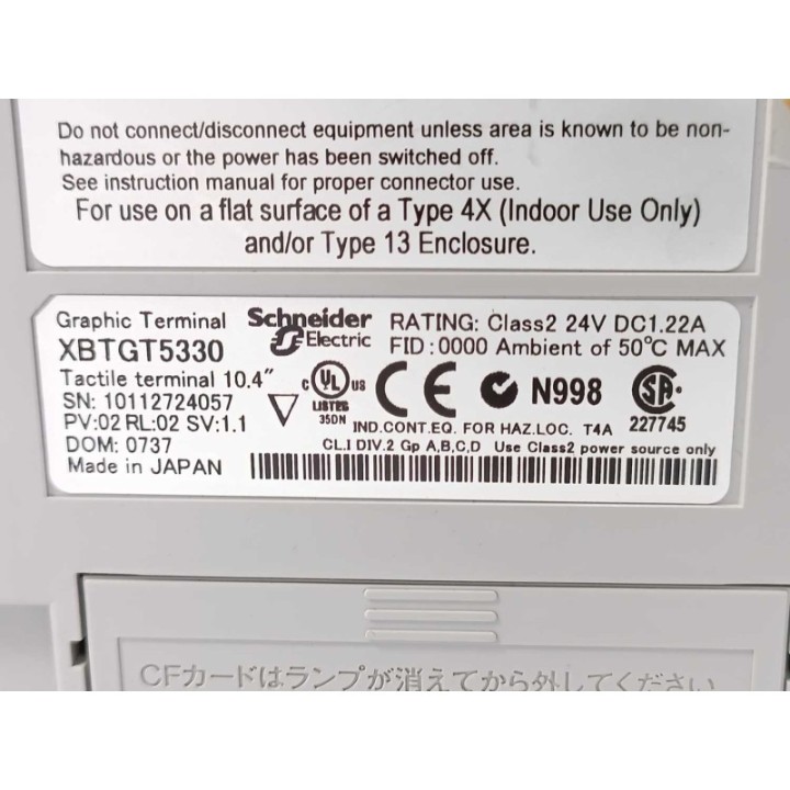 Schneider   Telemecanique XBTGT5330