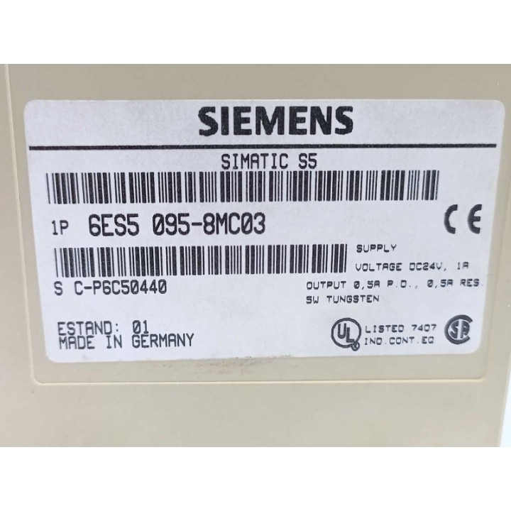 Siemens 6ES5095-8MC03